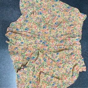 Floral Multicolor Lightweight Shorts